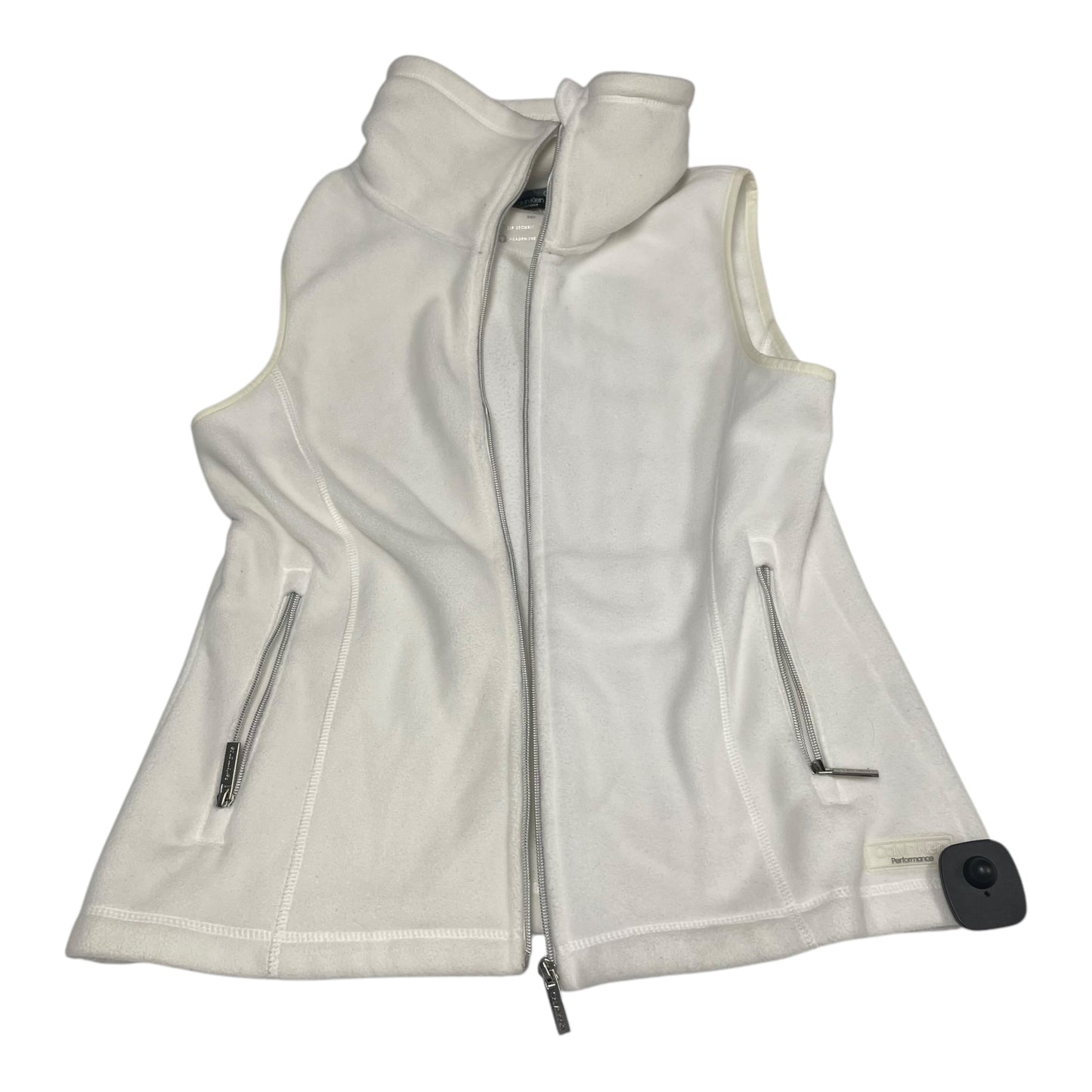 Vest Fleece By Calvin Klein In White, Size: M