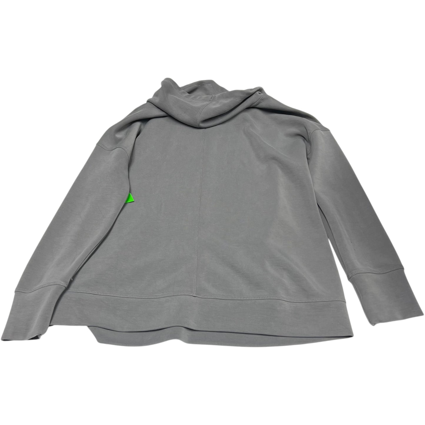 Athletic Sweatshirt Collar By Cable And Gauge In Grey, Size: M