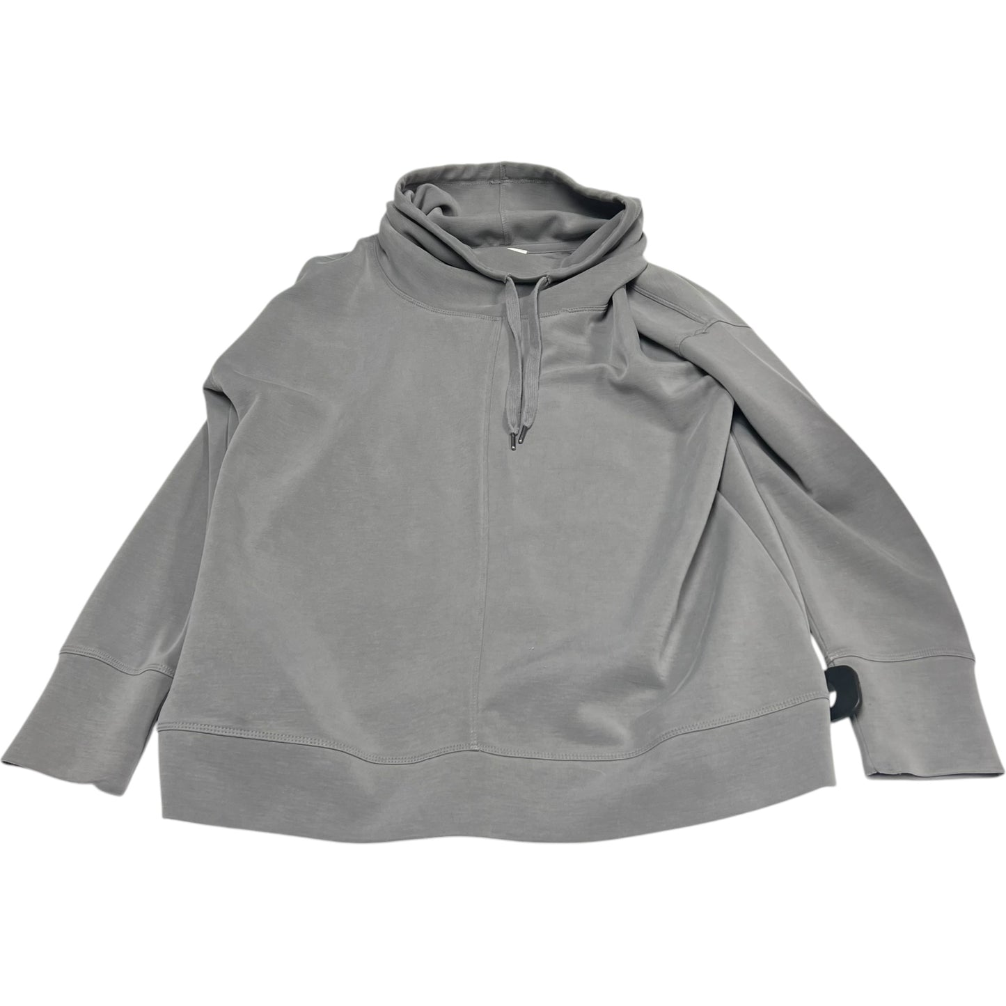 Athletic Sweatshirt Collar By Cable And Gauge In Grey, Size: M