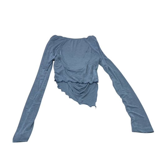 Top Long Sleeve By Shein In Blue, Size: M