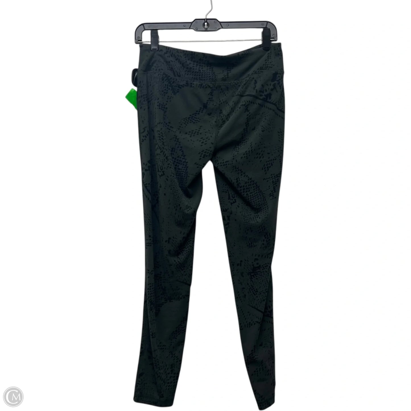 Athletic Leggings By Reebok In Grey, Size: M