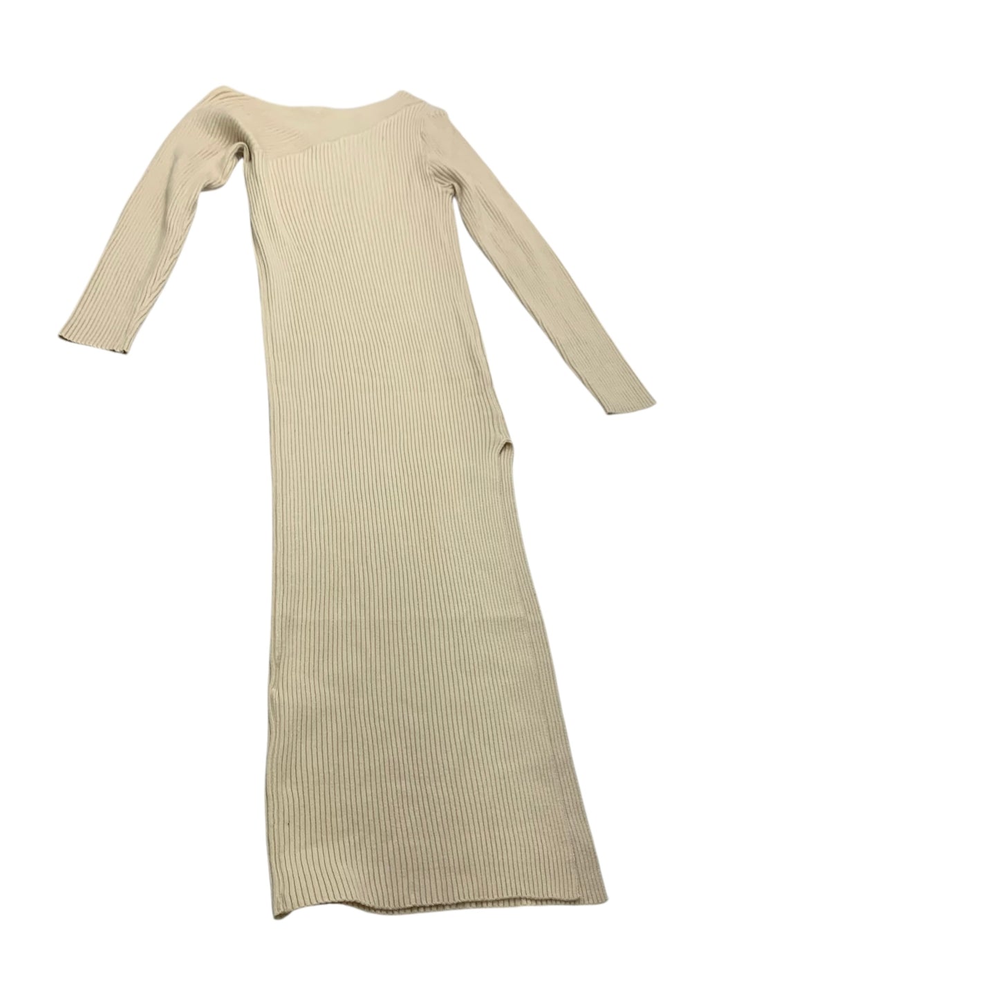 Dress Casual Maxi By Shein In Beige, Size: S