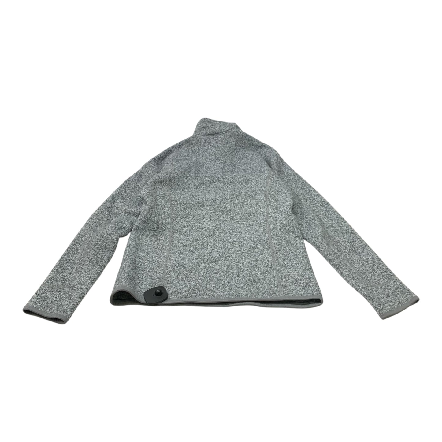 Sweatshirt Collar By Patagonia In Grey, Size: S