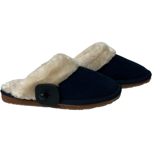 Slippers By Minnetonka In Navy Size 7