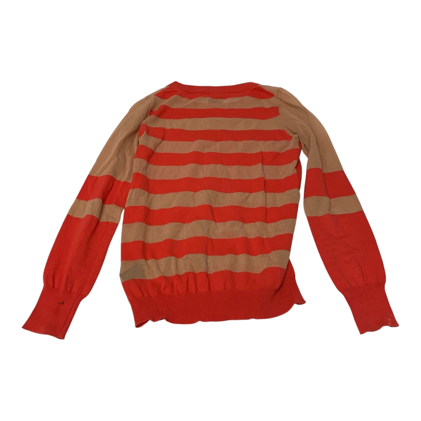 Top Long Sleeve Designer By Marc By Marc Jacobs In Striped Pattern, Size: Xs