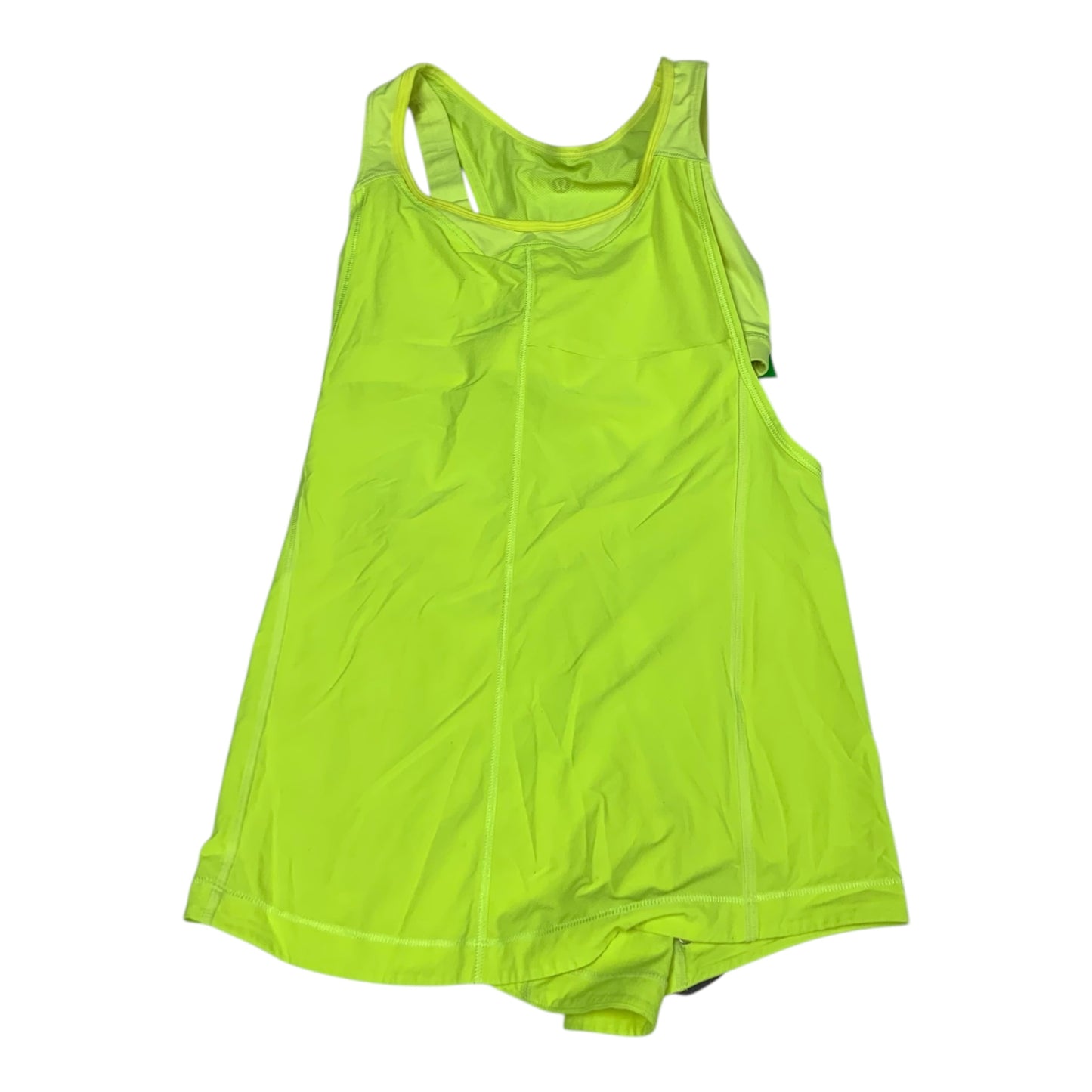 Athletic Tank Top By Lululemon In Yellow, Size: S