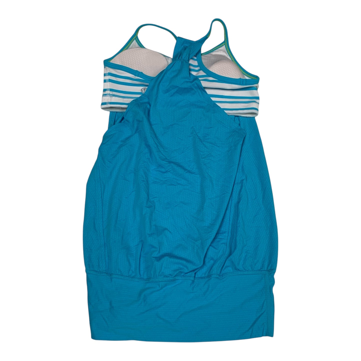 Athletic Tank Top By Lululemon In Aqua, Size: S