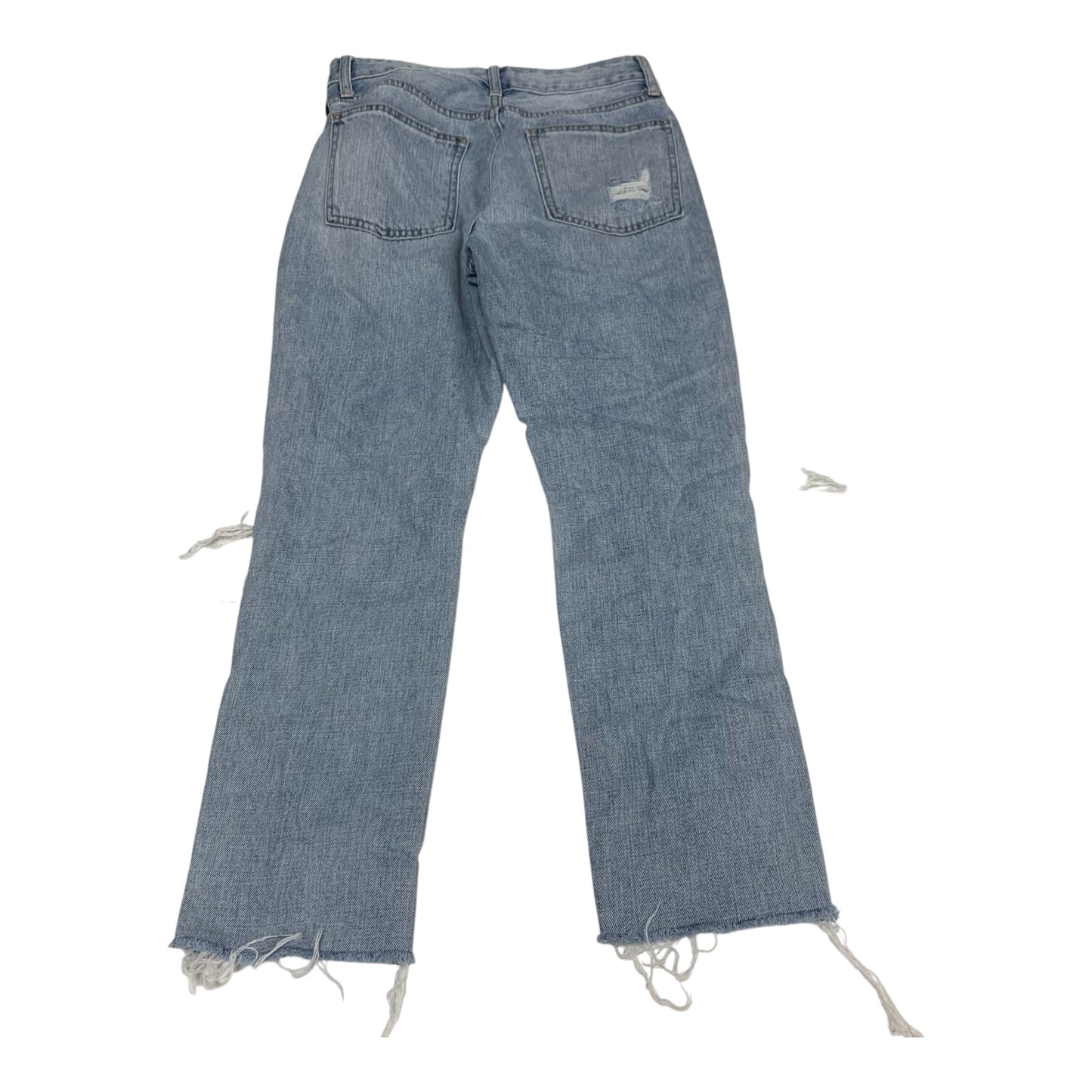 Jeans Straight By JustUSA In Blue Denim, Size: 4