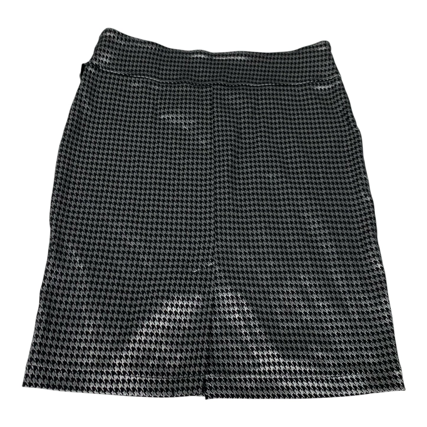 Skirt Mini & Short By Soho Design Group In Black & Silver, Size: L