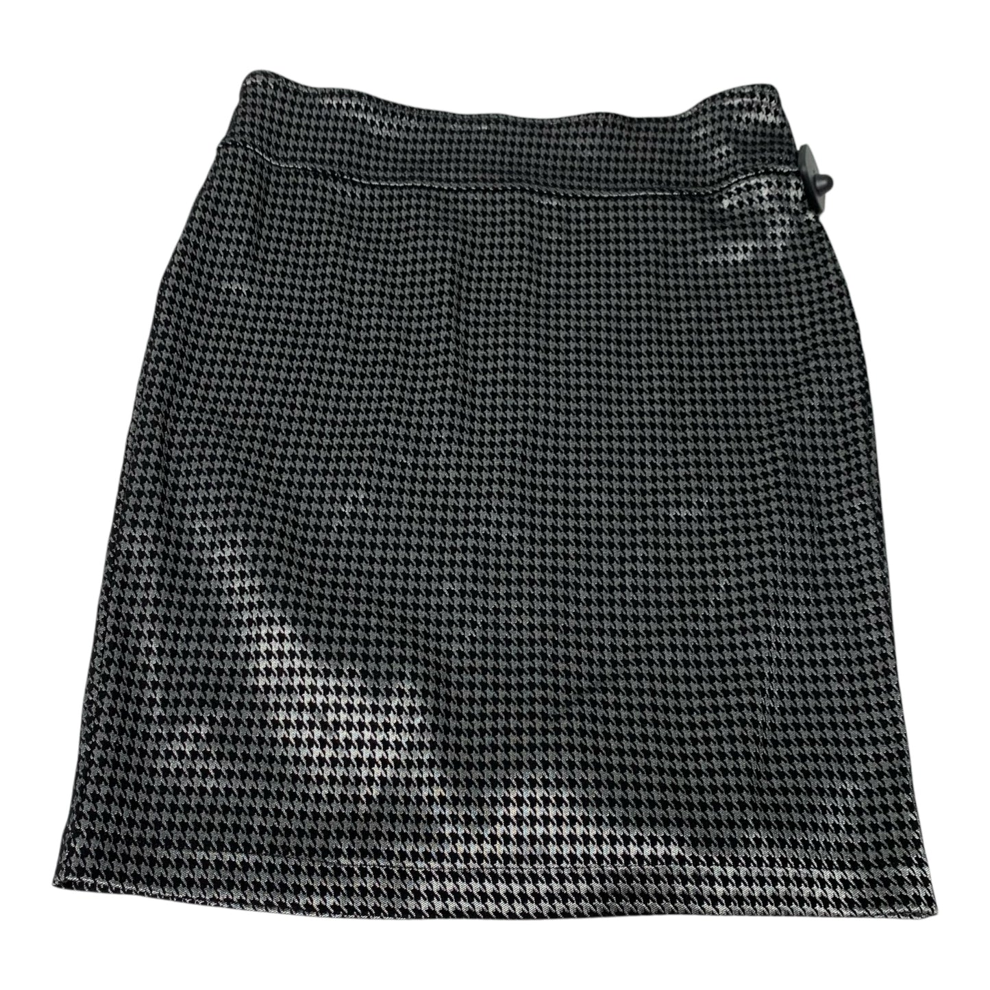 Skirt Mini & Short By Soho Design Group In Black & Silver, Size: L