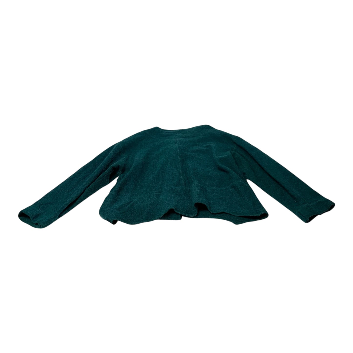 Sweater Cardigan By Clothes Mentor In Green, Size: M