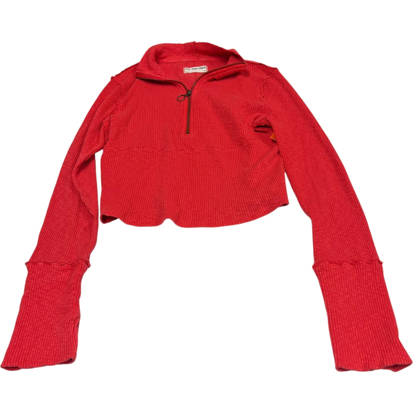 Top Long Sleeve By We The Free In Red, Size: M