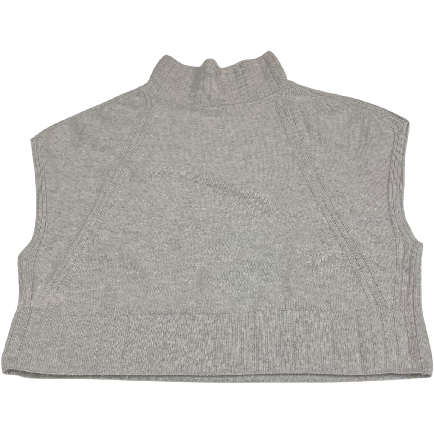 Vest Sweater By Daily Practice By Anthropologie In Grey, Size: M