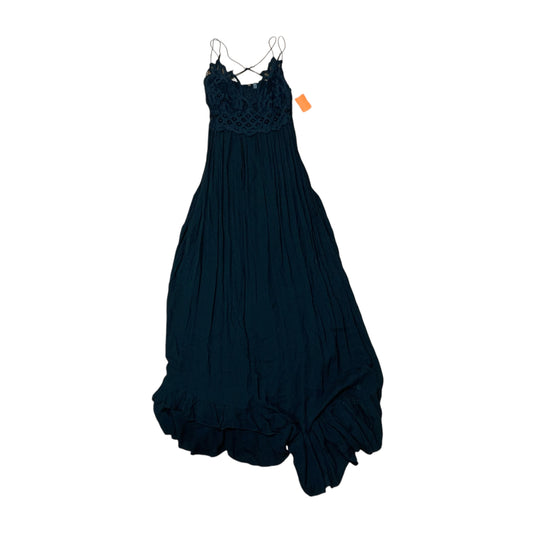 Dress Casual Maxi By Free People In Black, Size: L