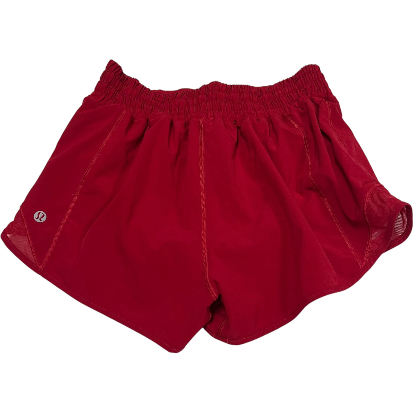 Athletic Shorts By Lululemon In Red, Size: S