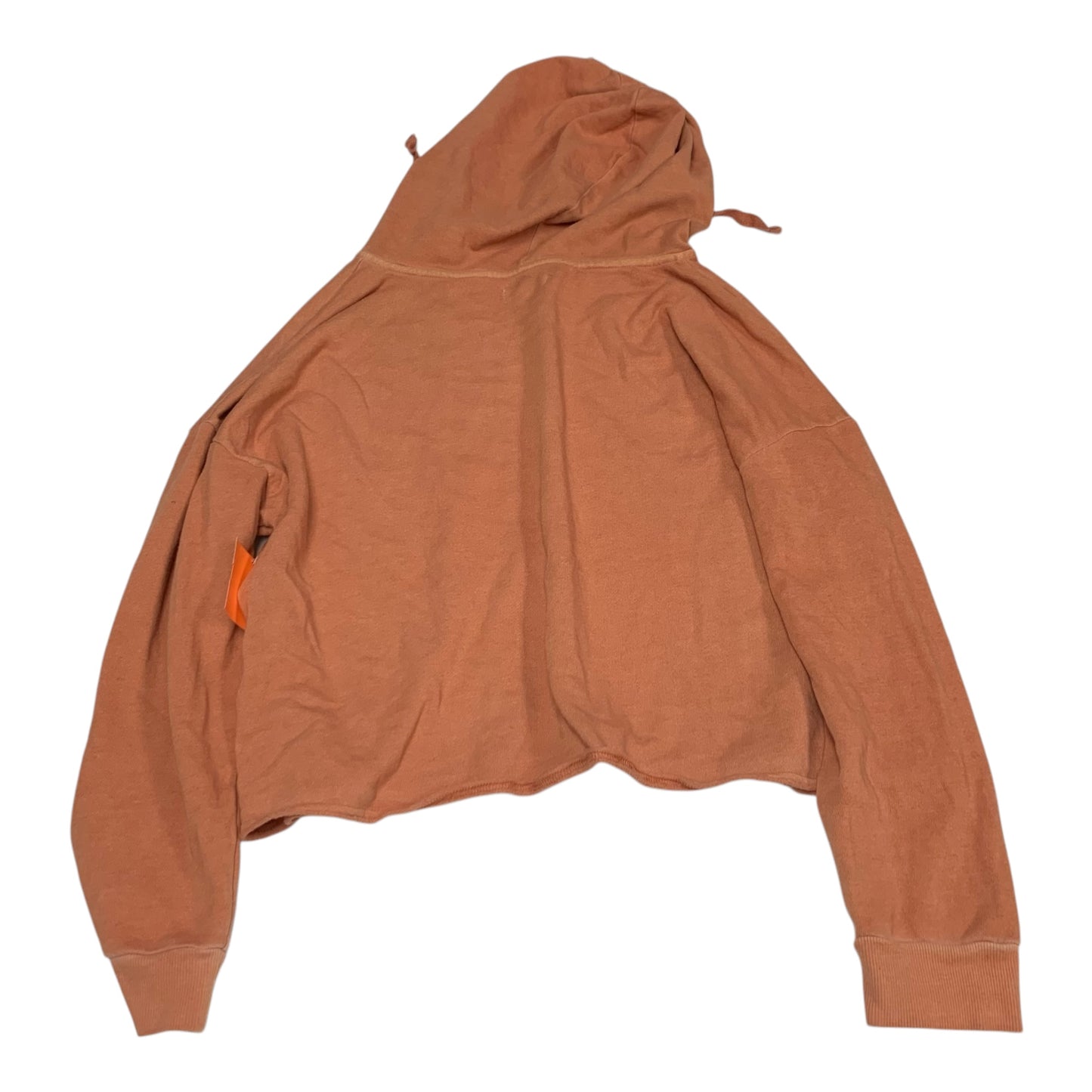 Sweatshirt Hoodie By Colsie In Orange, Size: L