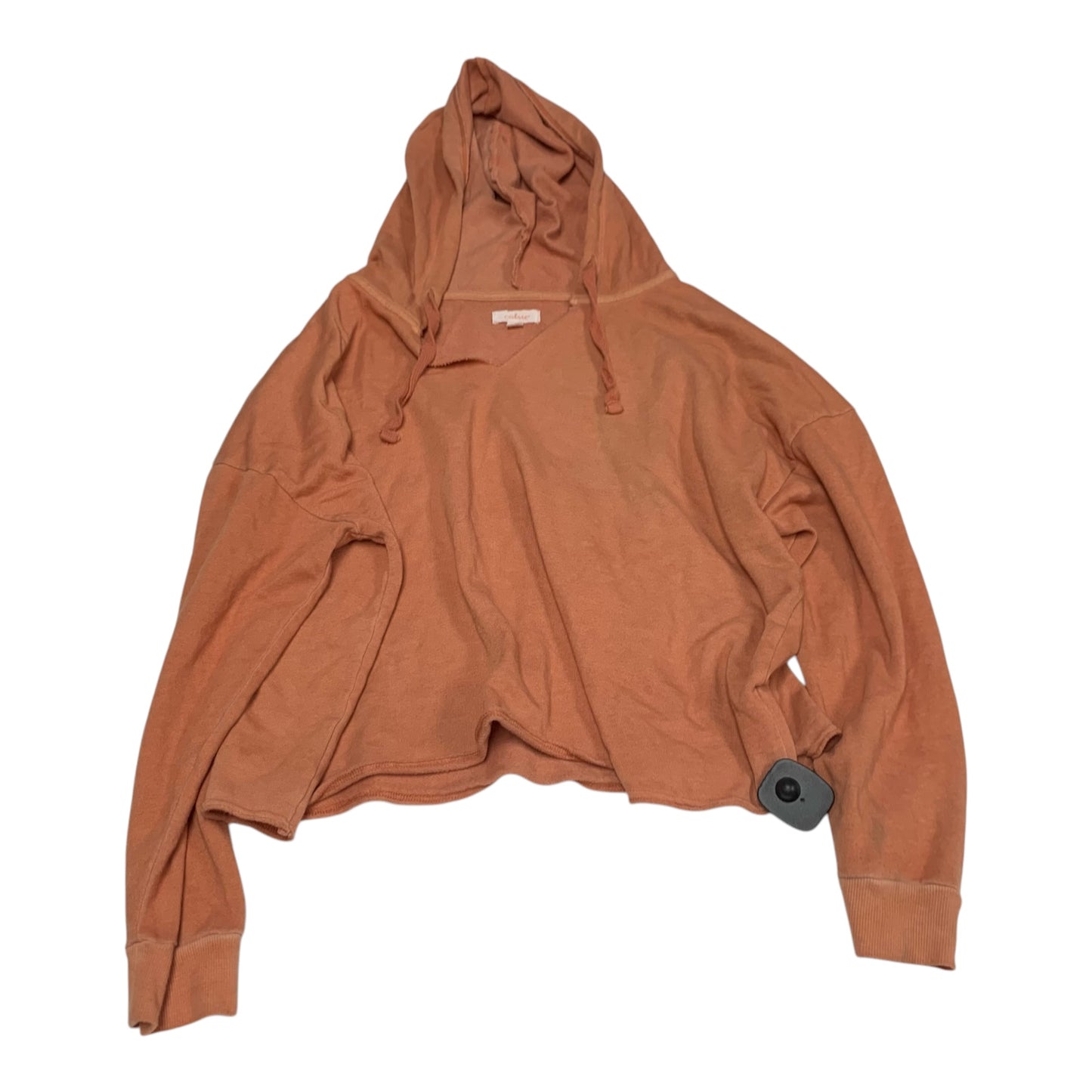 Sweatshirt Hoodie By Colsie In Orange, Size: L