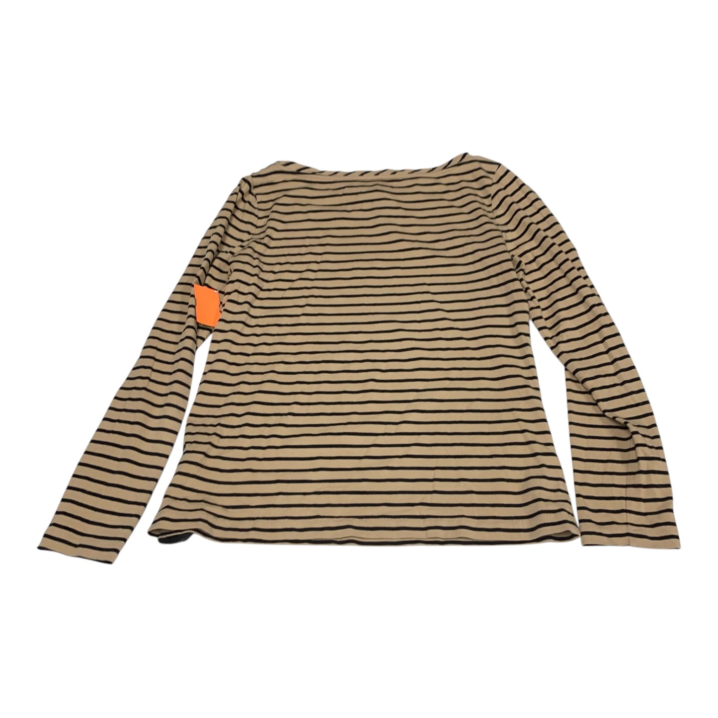 Top Long Sleeve By Anne Klein In Striped Pattern, Size: S