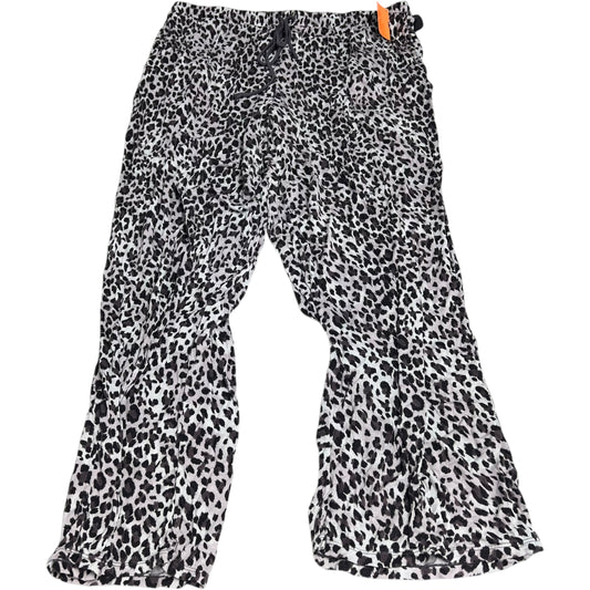 Pants Lounge By Clothes Mentor In Animal Print, Size: L