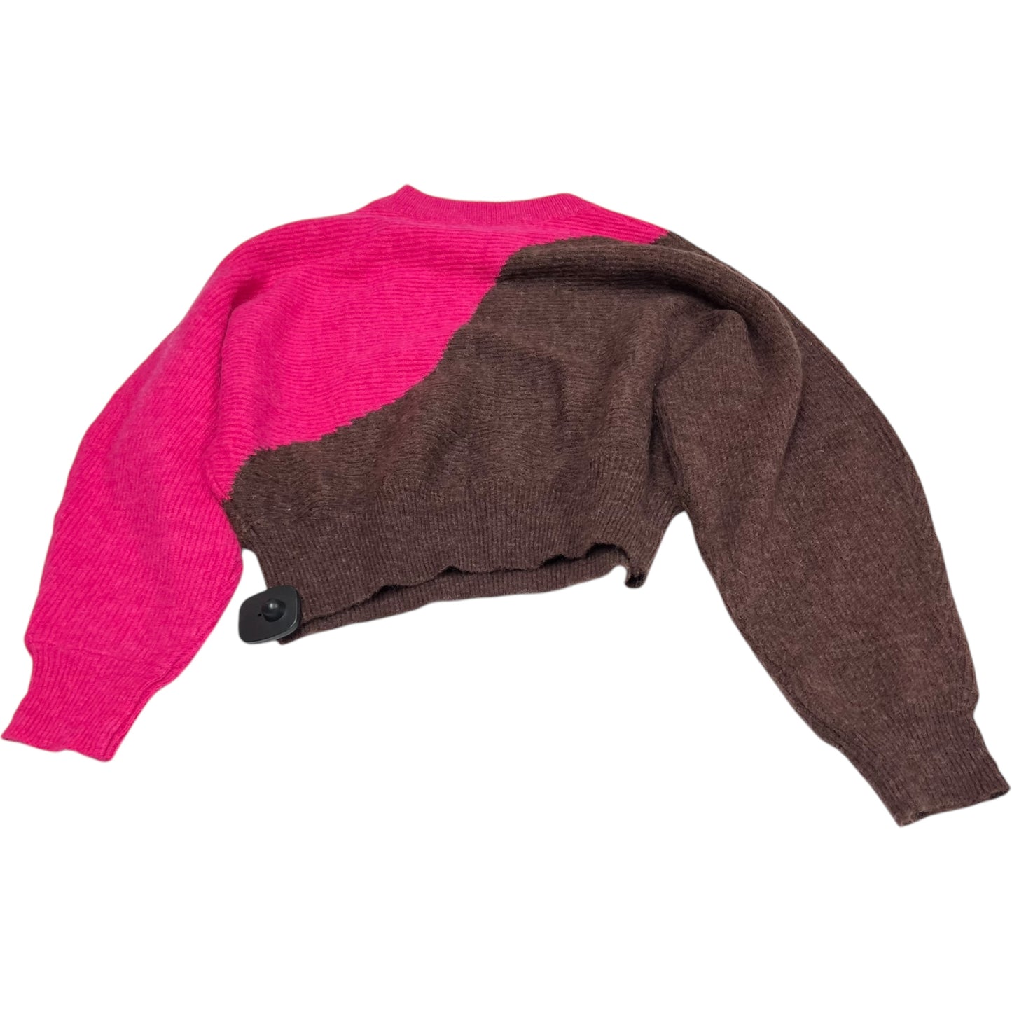 Sweater By Lush In Brown & Pink, Size: S