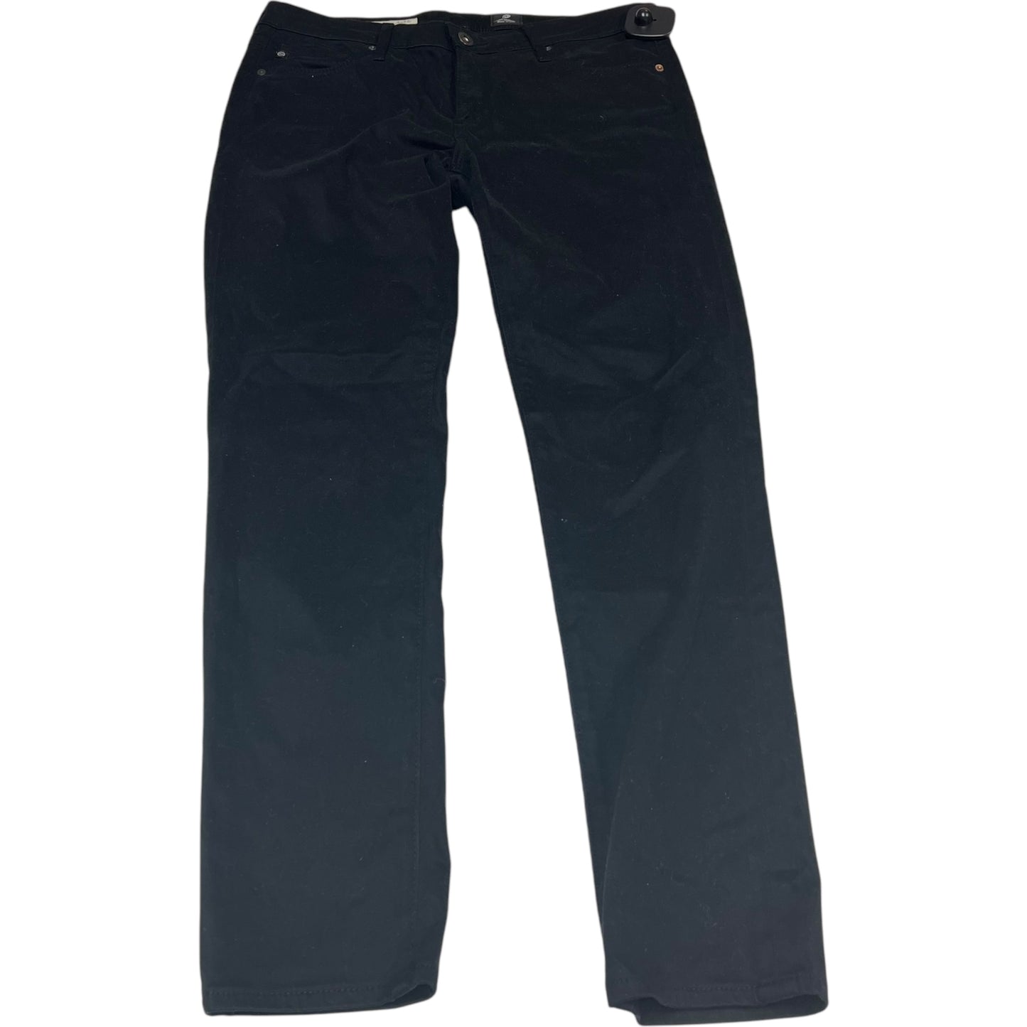 Jeans Straight By Adriano Goldschmied In Black Denim, Size: 6