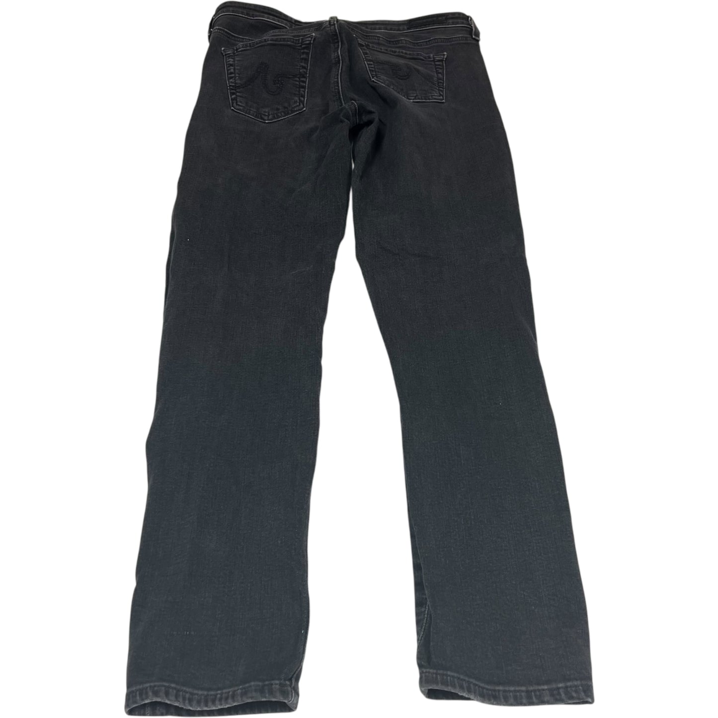 Jeans Straight By Adriano Goldschmied In Grey Denim, Size: 8