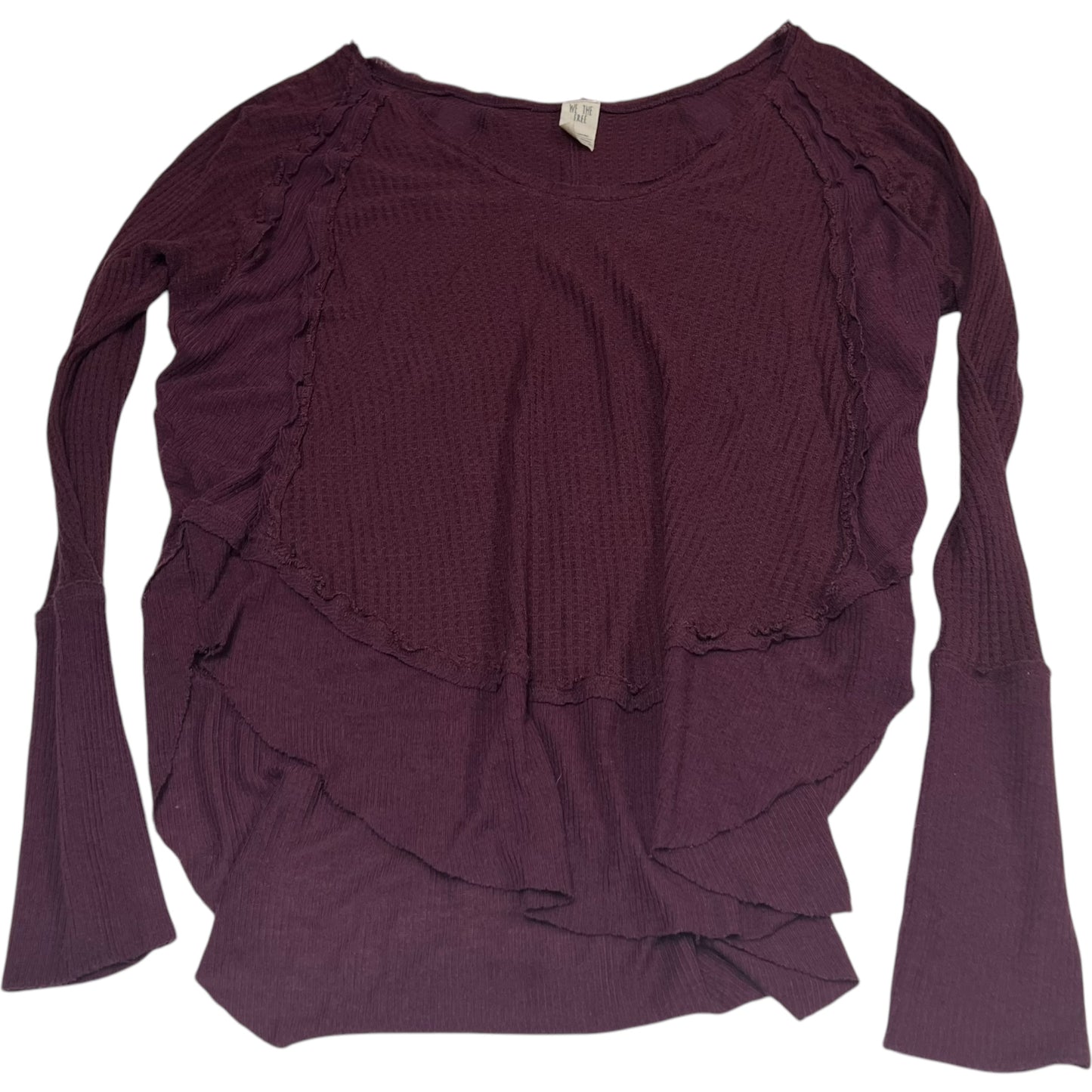 Tunic Long Sleeve By We The Free In Purple, Size: S