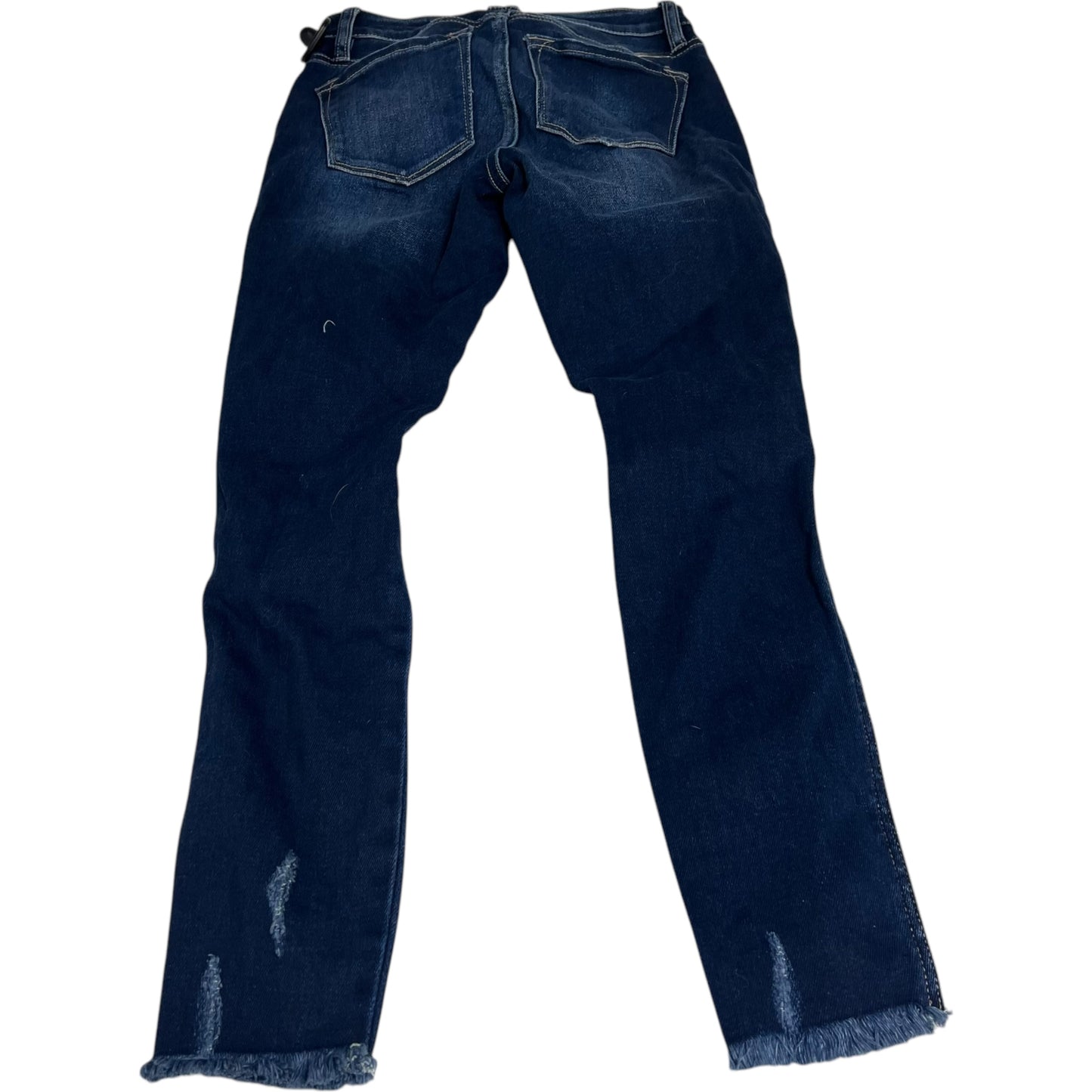 Jeans Skinny By Kancan In Blue Denim, Size: 0