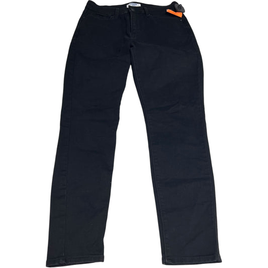 Jeans Skinny By Levis In Black Denim, Size: 6