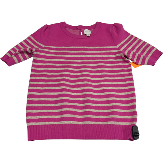 Top Short Sleeve By Maeve In Striped Pattern, Size: S