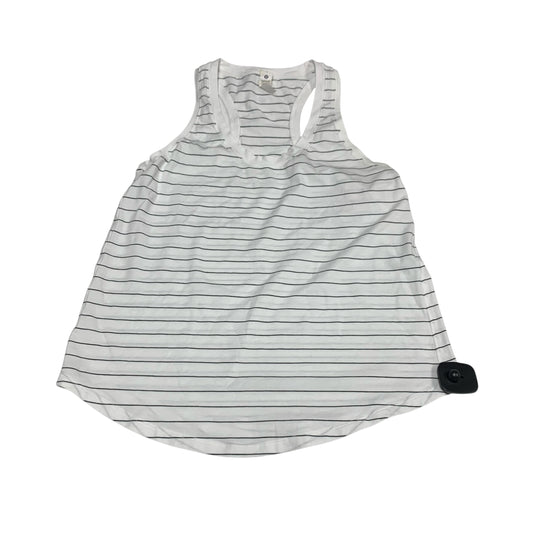 Athletic Tank Top By Lululemon In Striped Pattern, Size: S