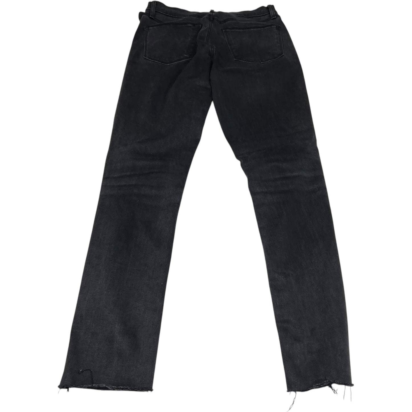 Jeans Skinny By Gap In Black Denim, Size: 6