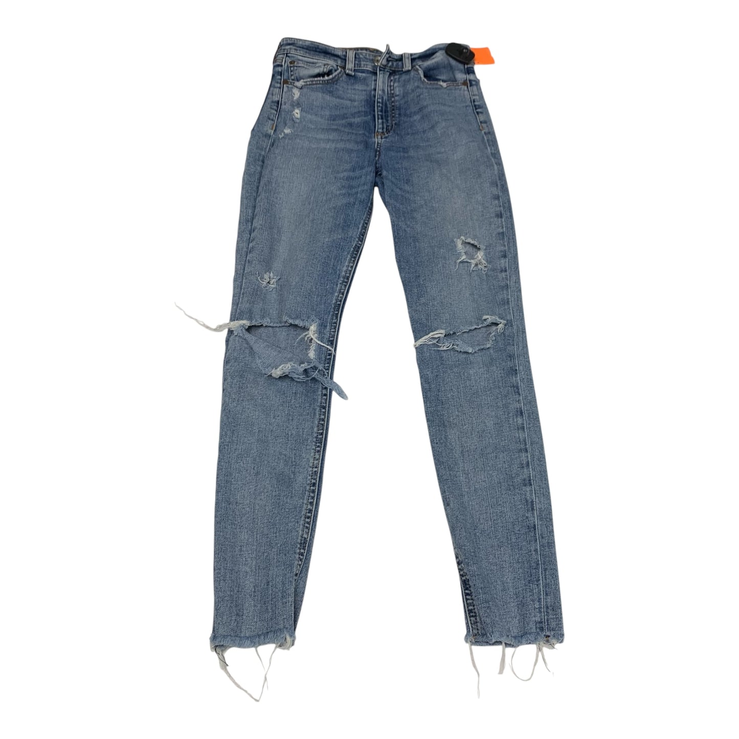 Jeans Skinny By Rag & Bones Jeans In Blue Denim, Size: 2