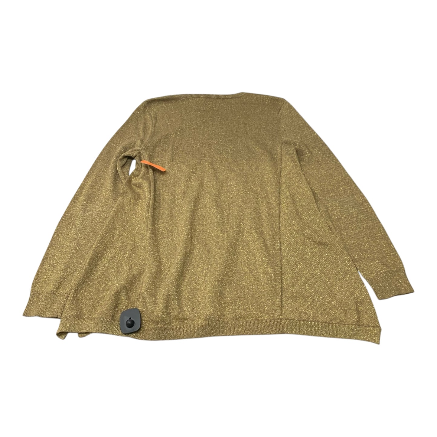 Top Long Sleeve By Ralph Lauren In Gold, Size: M