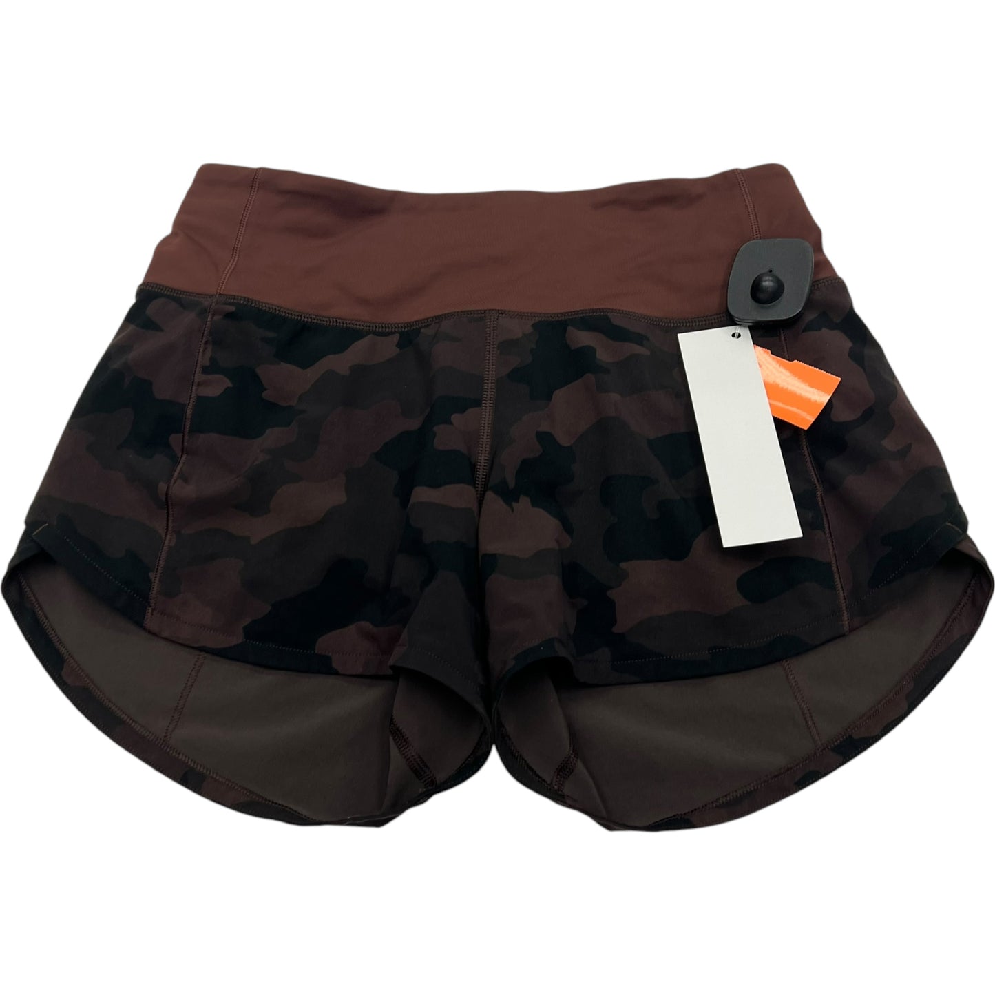 Athletic Shorts By Lululemon In Camouflage Print, Size: Xs