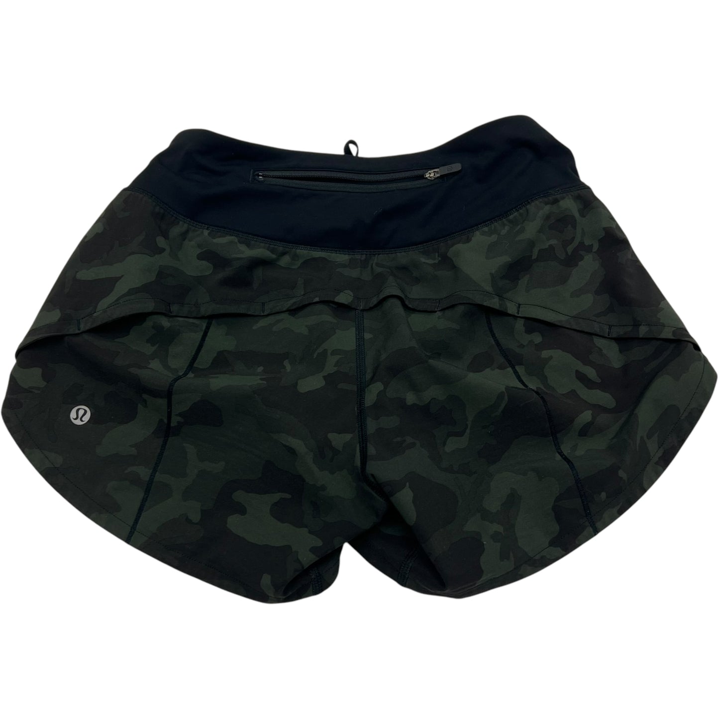 Athletic Shorts By Lululemon In Camouflage Print, Size: Xs