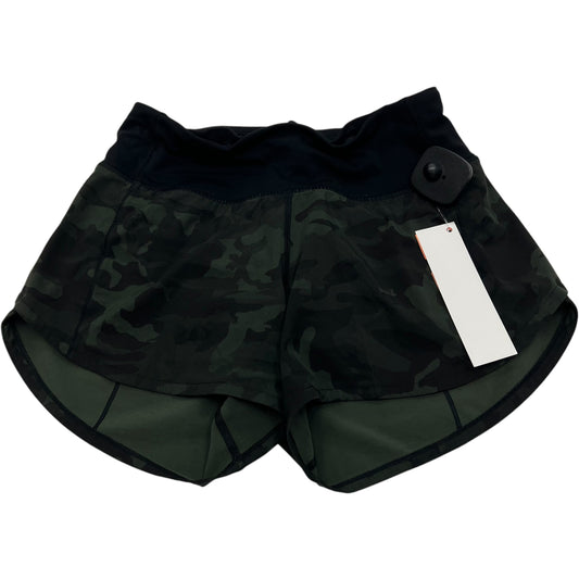 Athletic Shorts By Lululemon In Camouflage Print, Size: Xs