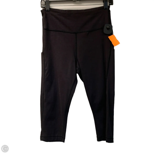 Athletic Leggings Capris By Athleta In Black, Size: M