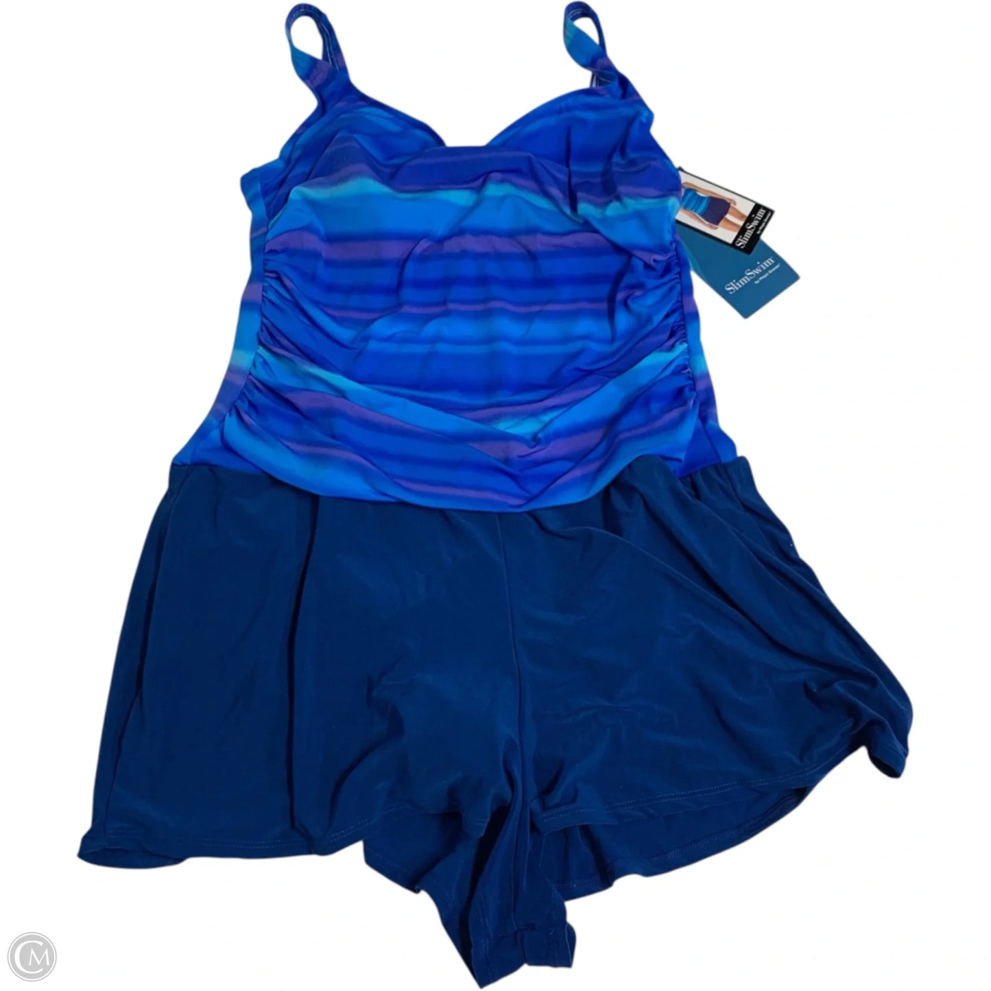 Swimsuit By Clothes Mentor In Blue, Size: Xl