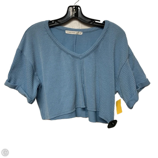 Top Short Sleeve By Altard State In Blue, Size: S