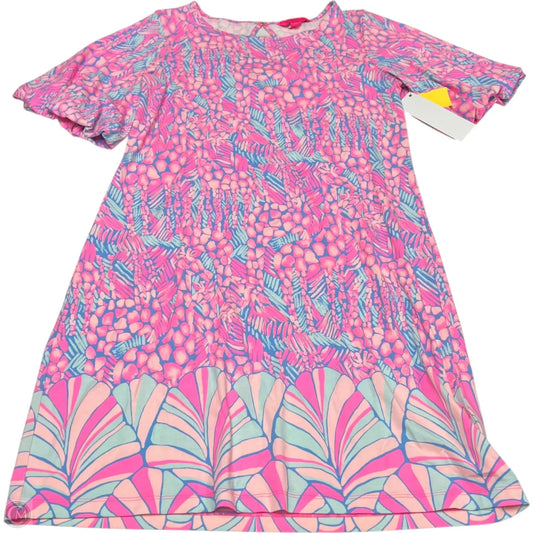 Dress Designer By Lilly Pulitzer In Blue & Pink, Size: M