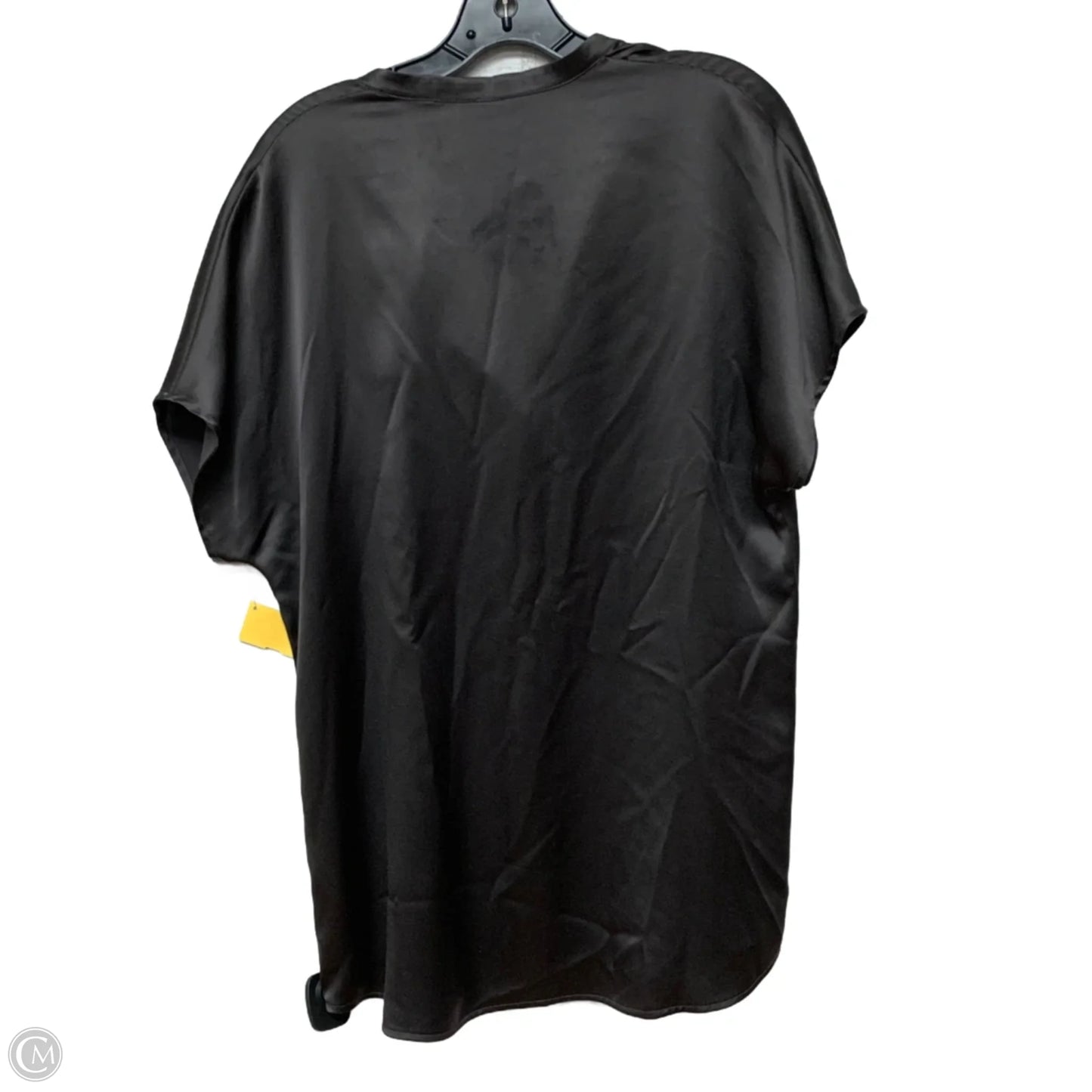 Blouse Short Sleeve By Vince In Purple, Size: M