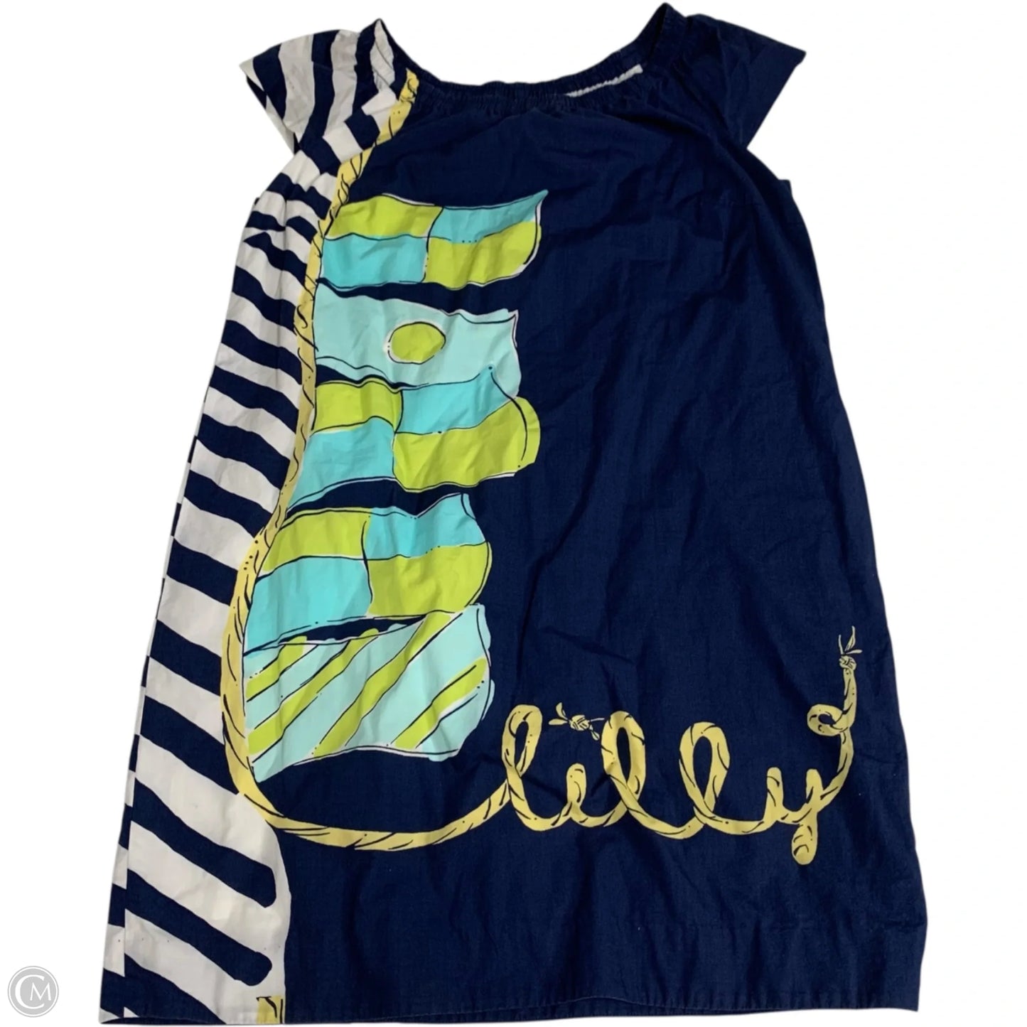 Dress Designer By Lilly Pulitzer In Blue, Size: M