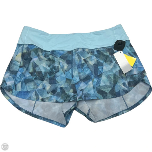 Athletic Shorts By Lululemon In Blue, Size: M