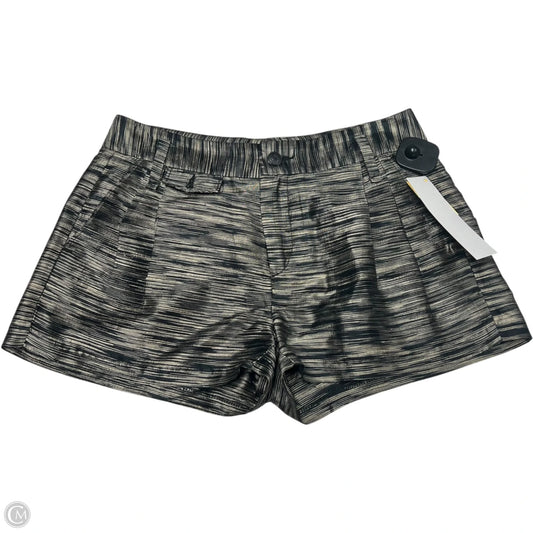 Shorts Designer By Rag And Bone In Black & Gold, Size: 2