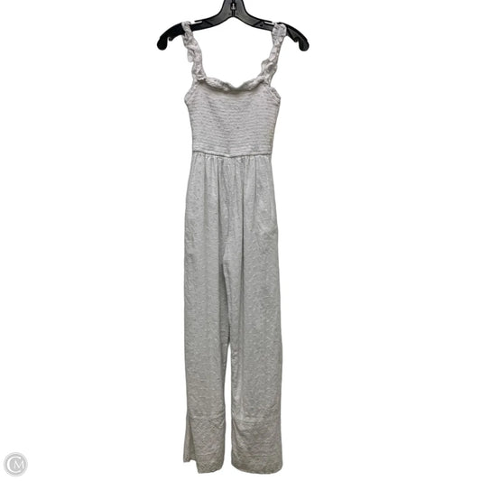 Jumpsuit By Jessica Simpson In White, Size: Xs