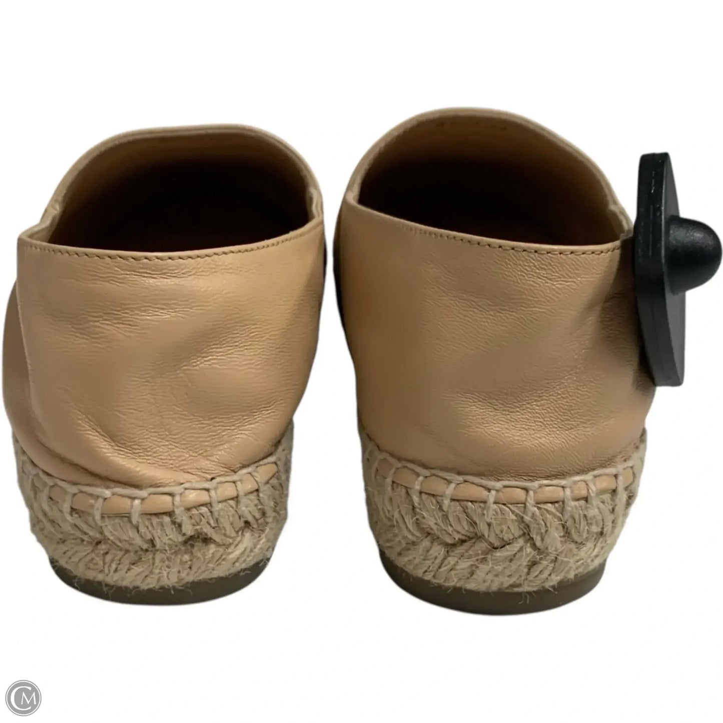 Shoes Luxury Designer By Chanel In Black & Tan, Size: 9