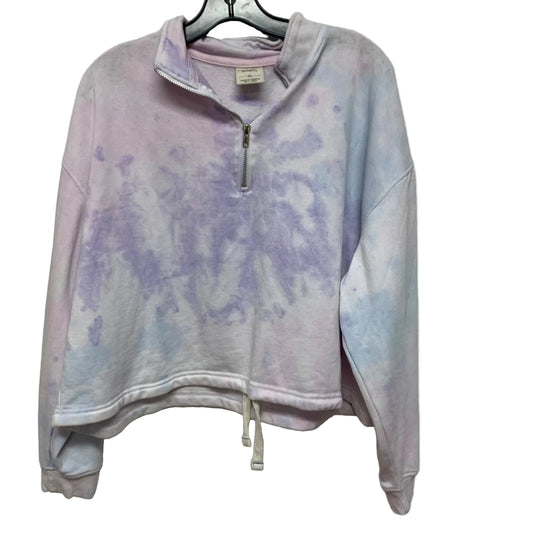 Sweatshirt Collar By Southern Spirit In Purple, Size: Xl