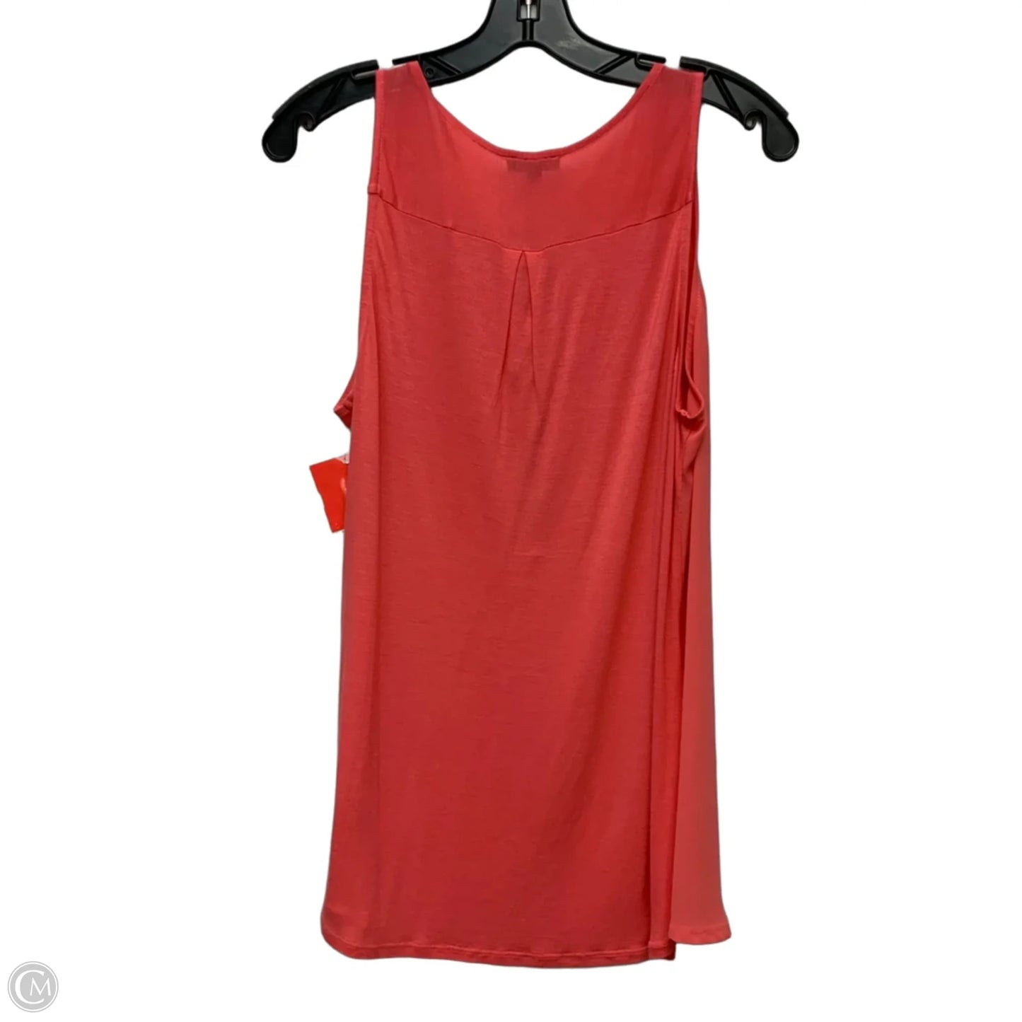 Blouse Sleeveless By Express In Pink, Size: L