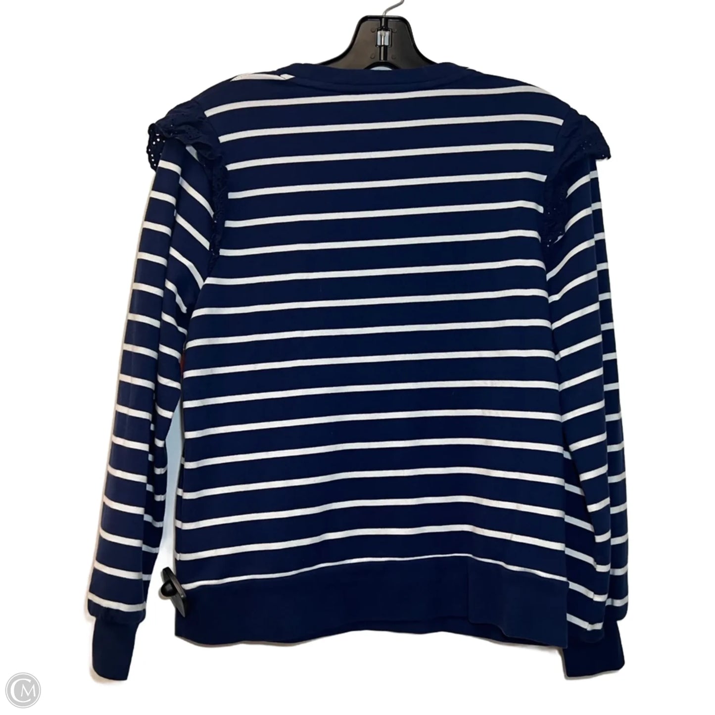 Top Long Sleeve By J. Crew In Striped Pattern, Size: S